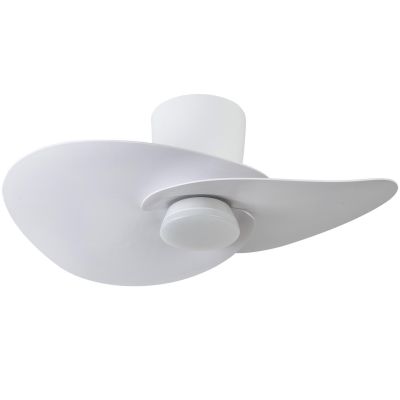 NENUFAR VENTILATORE D74 CM LED 18W DIMMERABILE 3 FINITURE COLORE CON TELECOMANDO INCLUSO MODERNO