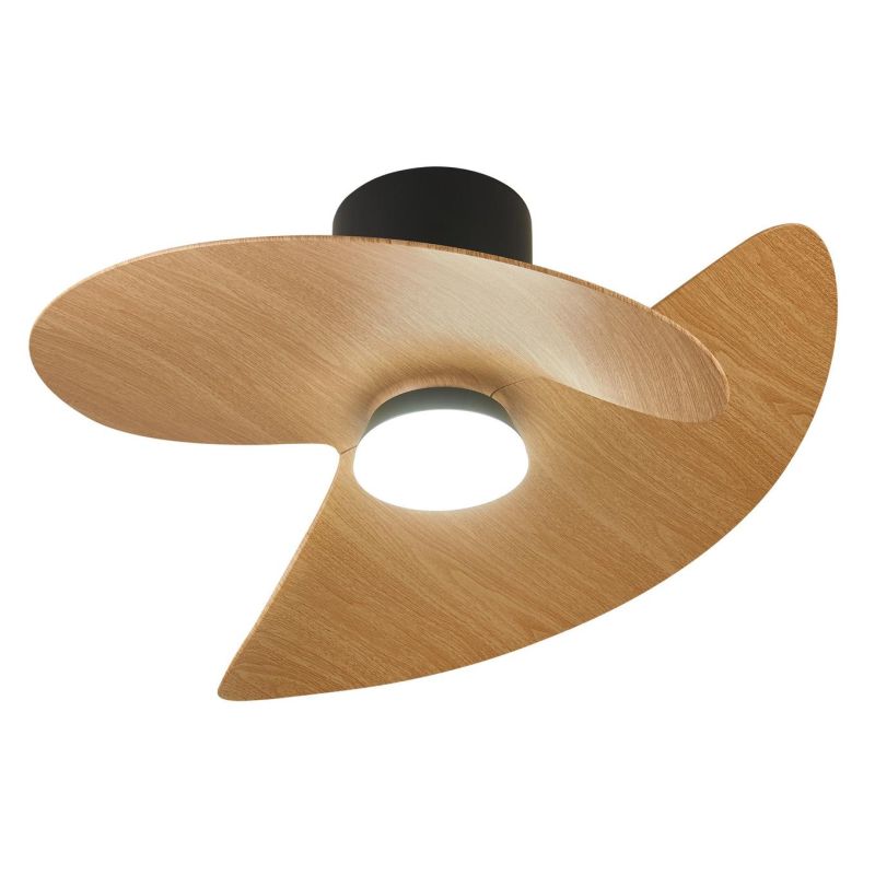 ONA VENTILATORE D70 CM LED 18W DIMMERABILE 3 FINITURE COLORE CON TELECOMANDO INCLUSO MODERNO