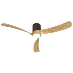 NEMO II VENTILATORE A 3 PALE D132 CM LED 19W LUCE DIMMERABILE 4 COLORI TELECOMANDO INCLUSO