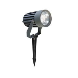 TUBE FARETTO DA ESTERNO ORIENTABILE IP65 LED 12W ANTRACITE CON PICCHETTO INCLUSO Sovil - Cristalensi Shop Online 2