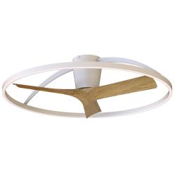NEPAL II VENTILATORE MODERNO 3 COLORI LED 44W DIMMERABILE DIAMETRO CM 100 CON TELECOMANDO INCLUSO 2