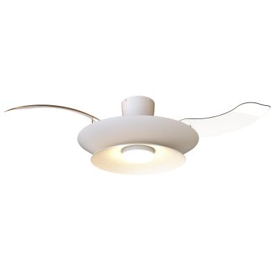 PATAGONIA VENTILATORE CON PALE A SCOMPARSA D106 CM LED 20W DIMMERABILE 2 COLORI CON TELECOMANDO INCLUSO
