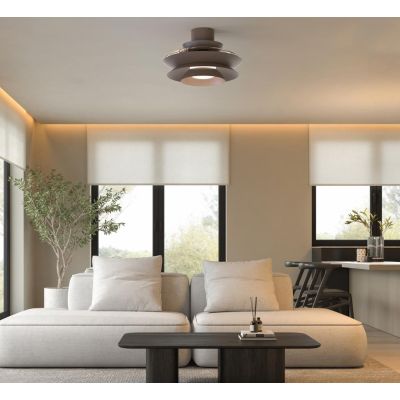 ACONCAGUA VENTILATORE CON PALE A SCOMPARSA D106 CM LED 20W DIMMERABILE 2 COLORI CON TELECOMANDO INCLUSO