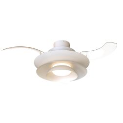 ACONCAGUA VENTILATORE CON PALE A SCOMPARSA D106 CM LED 20W DIMMERABILE 2 COLORI CON TELECOMANDO INCLUSO 2