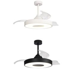 COIN VENTILATORE CON PALE A SCOMPARSA LED 60W DIMMERABILE 3 COLORI TELECOMANDO INCLUSO Mantra - Cristalensi Shop Online