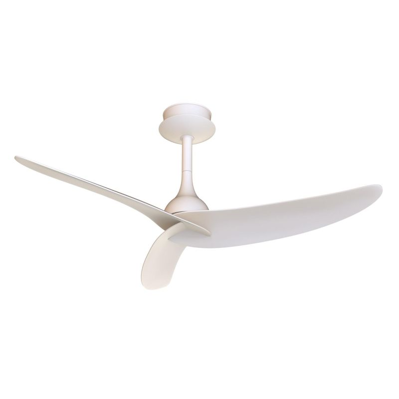 IPANEMA VENTILATORE SENZA LUCE IP44 CON 3 PALE IN METALLO 3 COLORI D117 CM CON TELECOMANDO INCLUSO