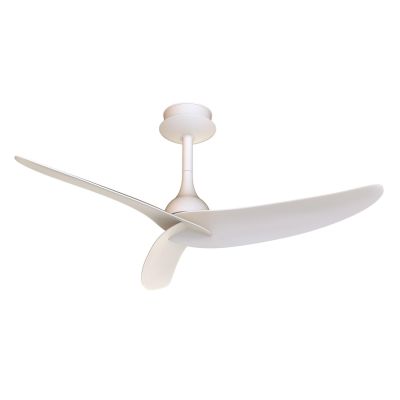 IPANEMA VENTILATORE SENZA LUCE IP44 CON 3 PALE IN METALLO 3 COLORI D117 CM CON TELECOMANDO INCLUSO