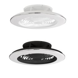 ALISIO XL VENTILATORE IN METALLO LED 95W DIMMERABILE 3 FINITURE COLORE TELECOMANDO INCLUSO MODERNO Mantra - Cristalensi Shop Onl