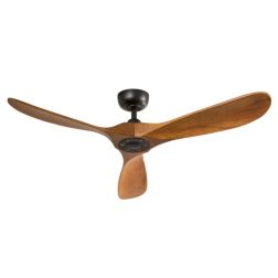 RUNA VENTILATORE SENZA LUCE CON 3 PALE IN LEGNO 2 COLORI D130 CM CON TELECOMANDO INCLUSO 2