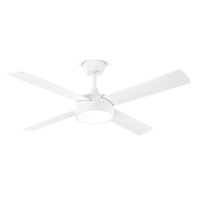 ORIONE VENTILATORE D132 CM CON 4 PALE REVERSIBILI LED 22W LUCE CCT DIMMERABILE TELECOMANDO INCLUSO