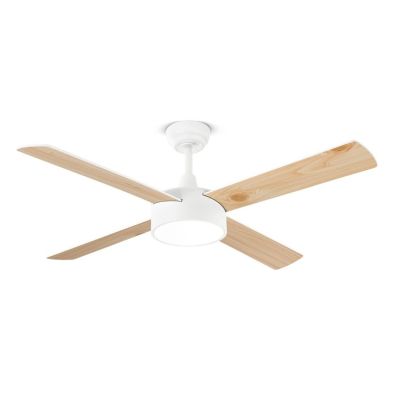 ORIONE VENTILATORE D132 CM CON 4 PALE REVERSIBILI LED 22W LUCE CCT DIMMERABILE TELECOMANDO INCLUSO