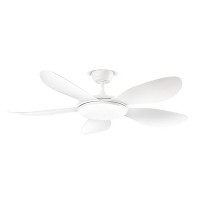 SMARTI VENTILATORE 5 PALE D130 CM LED 36W LUCE CCT DIMMERABILE TELECOMANDO INCLUSO MODERNO