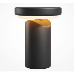 TOPO LAMPADA A BATTERIA RICARICABILE LED 5W LUCE 2700K TOUCH DIMMER, PORTA USB ORIENTABILE 4 COLORI 2