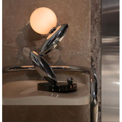 RESONANCE LAMPADA DA TAVOLO LED 6W LUCE 3000K DIMMERABILE ALTEZZA 37 CM DESIGN MODERNO