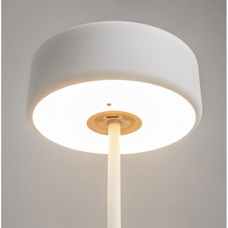 AI COLLABORATION LUMETTO IN METALLO 3 COLORI CON BATTERIA RICARICABILE LED 3W TOUCH DIMMER