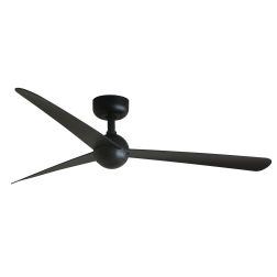 SFERA M VENTILATORE DA SOFFITTO D125 CM BIANCO O NERO 3 PALE CON TELECOMANDO INCLUSO FARO VENTILATORI - Cristalensi Shop Online