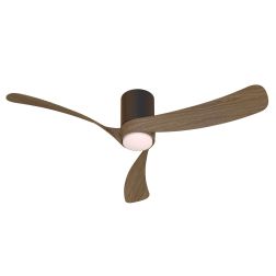 NEMO II VENTILATORE A 3 PALE D122 CM LED 19W LUCE DIMMERABILE 4 COLORI TELECOMANDO INCLUSO