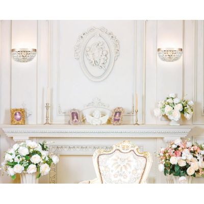 OTTILIA APPLIQUE IN CRISTALLO E METALLO ORO RAFFINATA ED ELEGANTE LAMPADINE ATTACCO E14 STILE CLASSICO