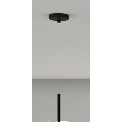 KYLIE SOSPENSIONE SINGOLA D24 CM CON DIFFUSORE DI VETRO IN 3 COLORI LAMPADINA ATTACCO GX53 MODERNA
