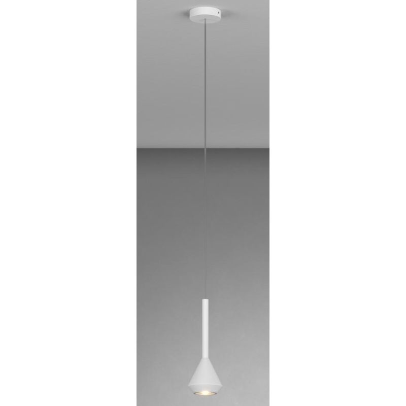 AYGO SOSPENSIONE SINGOLA MODERNA IN METALLO DI 6 COLORI TUBOLARE CON LAMPADINA ATTACCO GU10