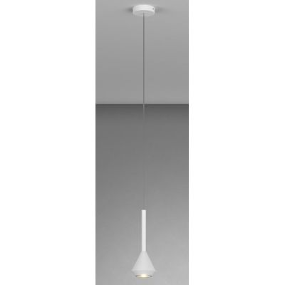 AYGO SOSPENSIONE SINGOLA MODERNA IN METALLO DI 6 COLORI TUBOLARE CON LAMPADINA ATTACCO GU10