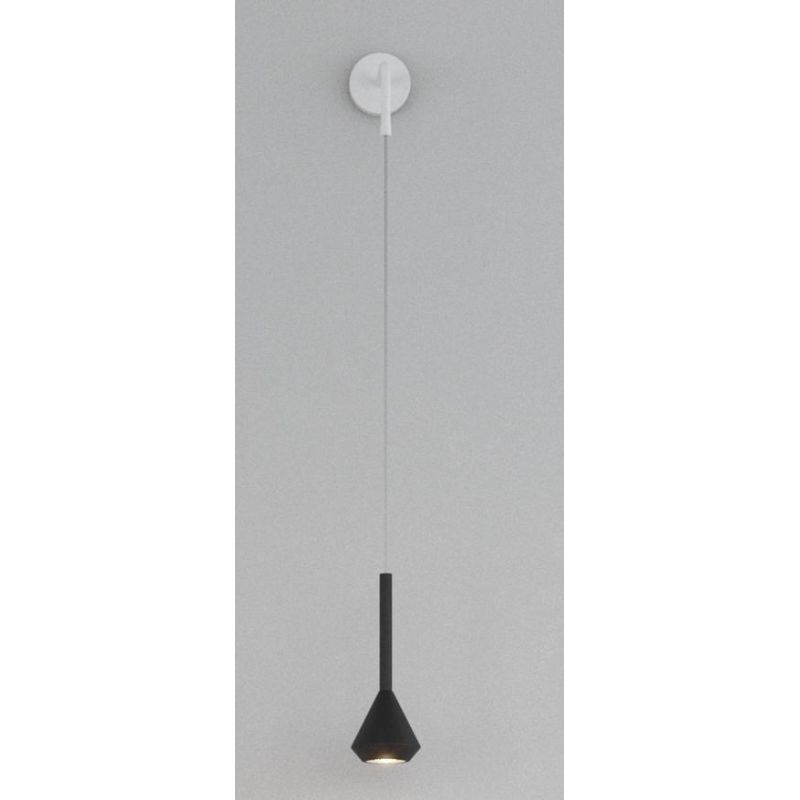 AYGO LAMPADA DA PARETE MODERNA IN METALLO DI 6 COLORI TUBOLARE CON LAMPADINA ATTACCO GU10