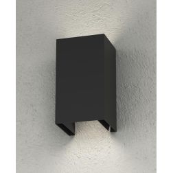 SPA PLUS APPLIQUE DA ESTERNO IP54 BIEMISSIONE CON FLUSSO LUMINOSO REGOLABILE ALLUMINIO 4 COLORI LAMPADINE GX53 SOSTITUIBILI 2