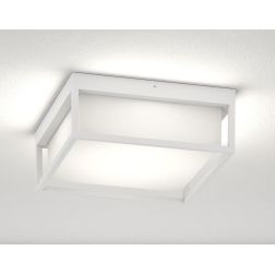 OSAKA PLAFONIERA APPLIQUE QUADRATA IP54 IN ALLUMINIO DI 4 COLORI CON LAMPADINE GX53 SOSTITUIBILI MODERNA