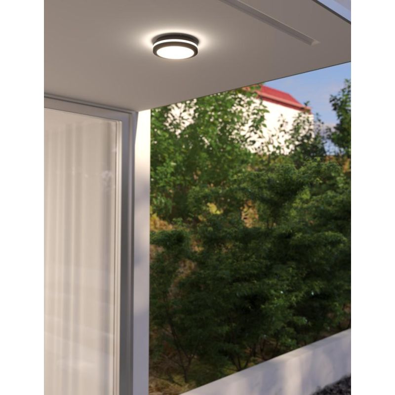 SOHO PLAFONIERA APPLIQUE D14 CM IN ALLUMINIO 3 COLORI ROTONDA LAMPADINA GX53 SOSTITUIBILE MODERNA