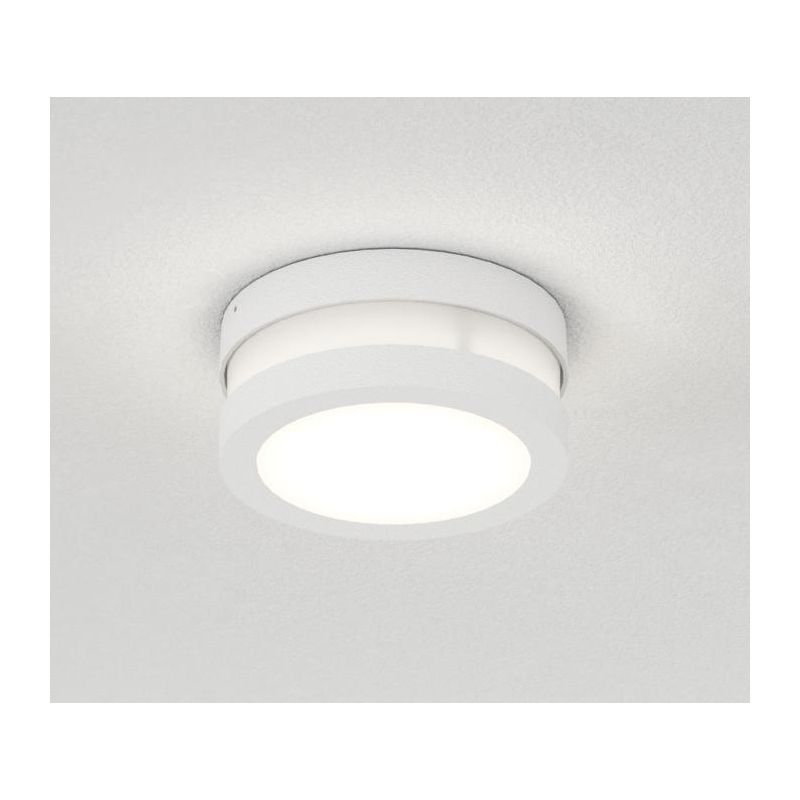 SOHO PLAFONIERA APPLIQUE D14 CM IN ALLUMINIO 3 COLORI ROTONDA LAMPADINA GX53 SOSTITUIBILE MODERNA