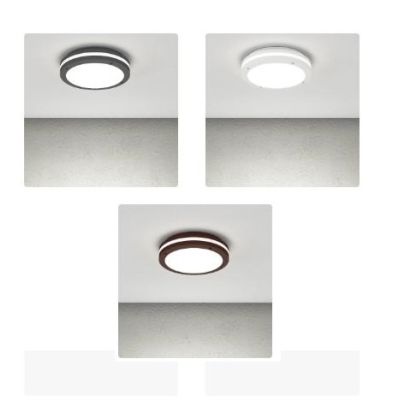 SOHO PLAFONIERA APPLIQUE D30 CM IN ALLUMINIO 3 COLORI ROTONDA LAMPADINE GX53 SOSTITUIBILI MODERNA