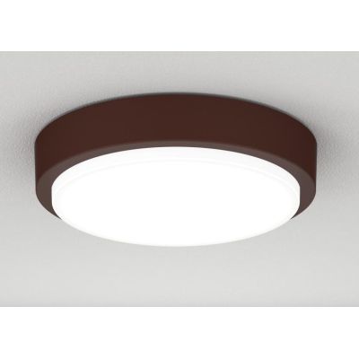 BAKU PLAFONIERA APPLIQUE ROTONDA D37 CM IN ALLUMINIO 3 COLORI IP54 LAMPADINE GX53 SOSTITUIBILI MODERNA