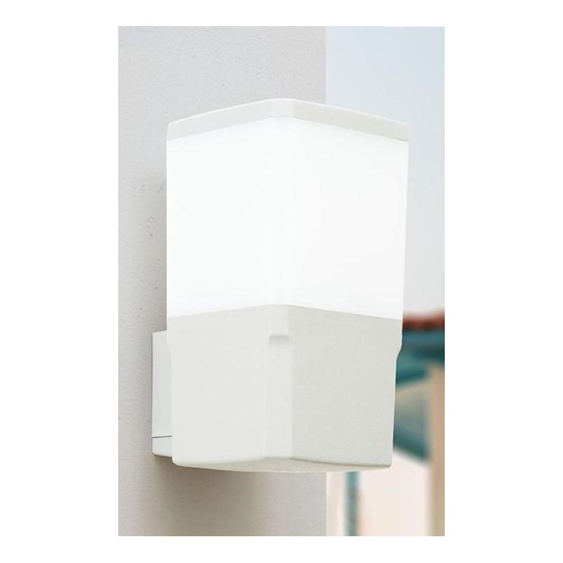 VIRGILIO APPLIQUE IN RESINA IP55 ANTI CORROSIONE NERA, BIANCA E GRIGIA MADE IN ITALY FUMAGALLI