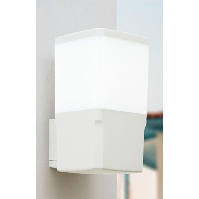 VIRGILIO APPLIQUE IN RESINA IP55 ANTI CORROSIONE NERA, BIANCA E GRIGIA MADE IN ITALY FUMAGALLI