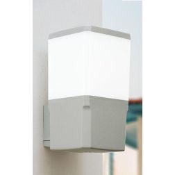 VIRGILIO APPLIQUE IN RESINA IP55 ANTI CORROSIONE NERA, BIANCA E GRIGIA MADE IN ITALY FUMAGALLI 2