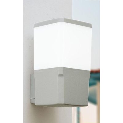 VIRGILIO APPLIQUE IN RESINA IP55 ANTI CORROSIONE NERA, BIANCA E GRIGIA MADE IN ITALY FUMAGALLI