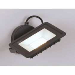 PRATICA APPLIQUE CON LED 50W-100W DIMMERABILE CCT IN METALLO NERO FARO ORIENTABILE STILE INDUSTRIALE