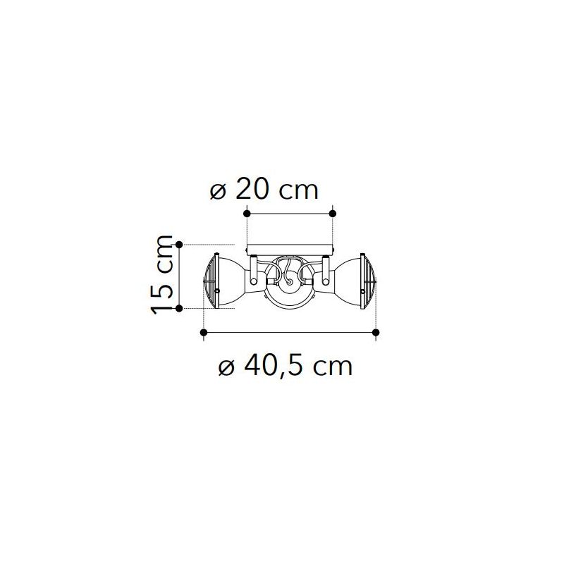 PLAFONIERA ROTONDA CON 3 SPOT ORIENTABILI IN METALLO GRIGIO PIETRA STILE VINTAGE LAMPADINE ATTACCO E14