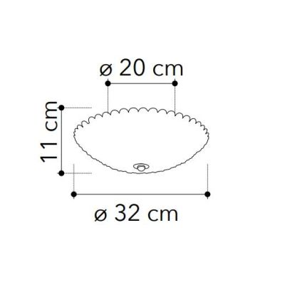 PLAFONIERA IN METALLO CROMO 2 MISURE CON DIFFUSORE IN OTTAGONI DI CRISTALLO LAMPADINE ATTACCO G9