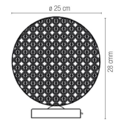 LAMPADA DA TAVOLO IN METALLO CROMO CON DIFFUSORE IN OTTAGONI DI CRISTALLO LAMPADINE ATTACCO G9 MODERNA