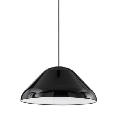 NAMEKO LAMPADARIO A SOSPENSIONE IN METALLO 4 COLORI E 2 MISURE MODERNA LAMPADINA ATTACCO E27