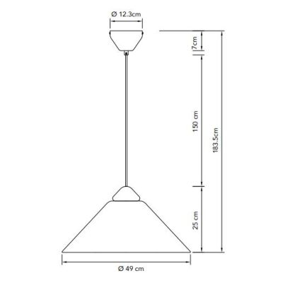 BIGBANG LAMPADARIO A SOSPENSIONE IN METALLO DI 6 COLORI D49 CM MODERNO LAMPADINA ATTACCO E27