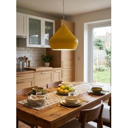 THOLOS SOSPENSIONE SINGOLA IN METALLO DI 6 COLORI D52 CM MODERNA LAMPADINA ATTACCO E27 2