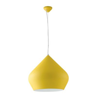 THOLOS SOSPENSIONE SINGOLA IN METALLO DI 6 COLORI D52 CM MODERNA LAMPADINA ATTACCO E27