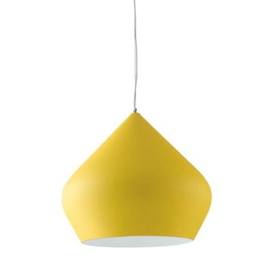 THOLOS SOSPENSIONE SINGOLA IN METALLO DI 6 COLORI D52 CM MODERNA LAMPADINA ATTACCO E27