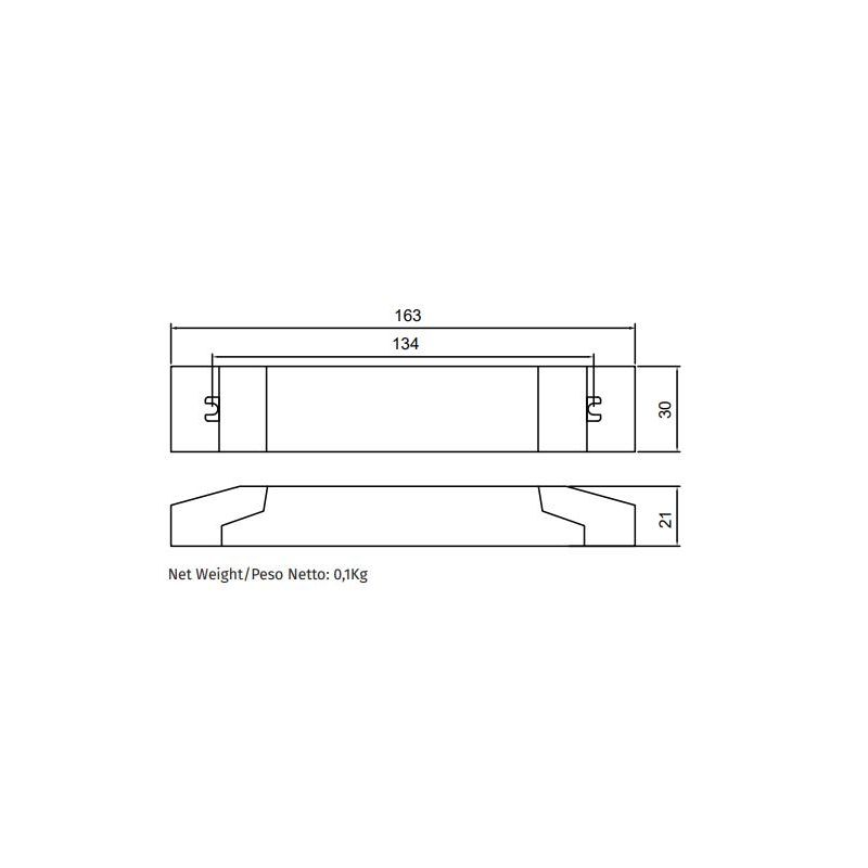 026.256 DRIVER ALIMENTATORE ON/OFF MIN.25,2W MAX 35,7W 700MA 9010 BELFIORE - Cristalensi Shop Online