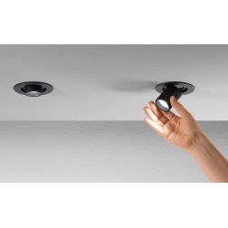 FARETTO ORIENTABILE A 1 O 3 LUCI CON LED 6W-16W INTEGRATO LUCE 3000K-4200K-6500K MODERNO IN 2 MISURE 2