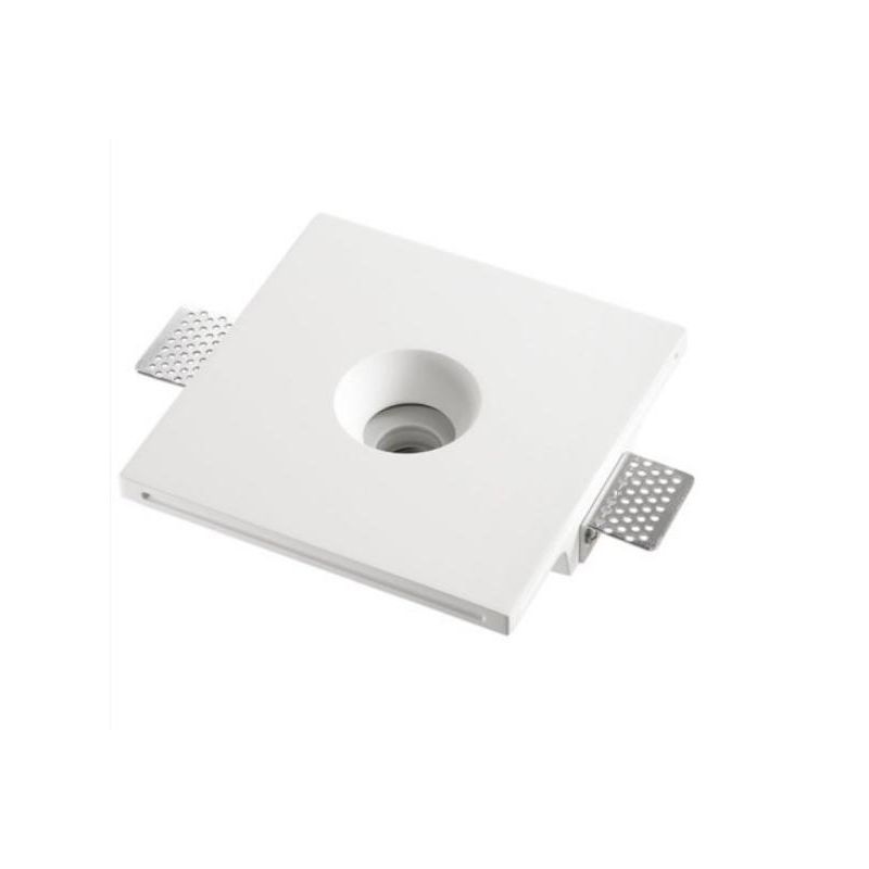 FARETTO DA INCASSO ORIENTABILE GESSO E ALLUMINIO LED 2,5W LUCE 3000K-4000K BIANCO O NERO MODERNO