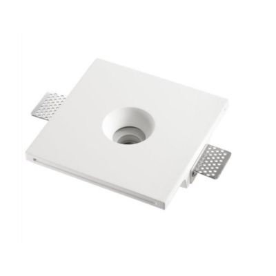FARETTO DA INCASSO ORIENTABILE GESSO E ALLUMINIO LED 2,5W LUCE 3000K-4000K BIANCO O NERO MODERNO