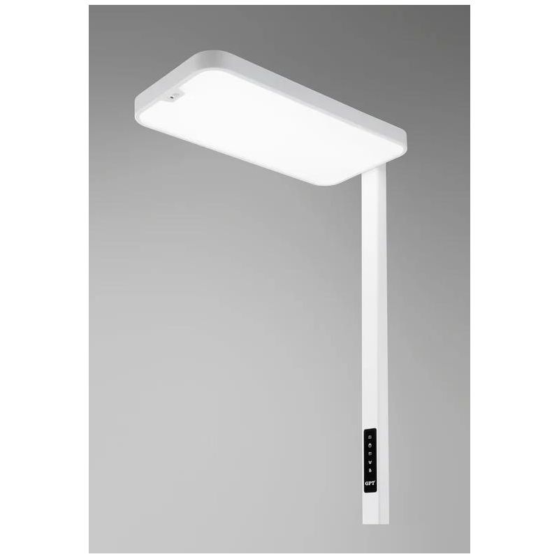 STEWART PIANTANA DA UFFICIO LED 96W LUCE 5000K DIMMERABILE TOUCHSCREEN SENSORE MOVIMENTO BIEMISSIONE LUCE MODERNA